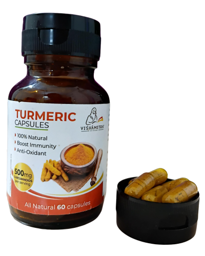 Golden Turmeric Blend powder jar - detailed view